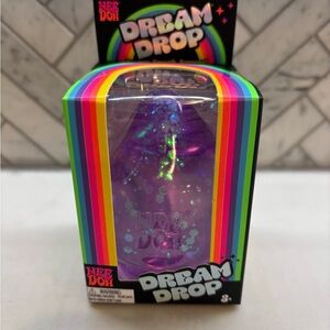 Needoh Dream Drop Purple Glitter Squishy Kids Toy